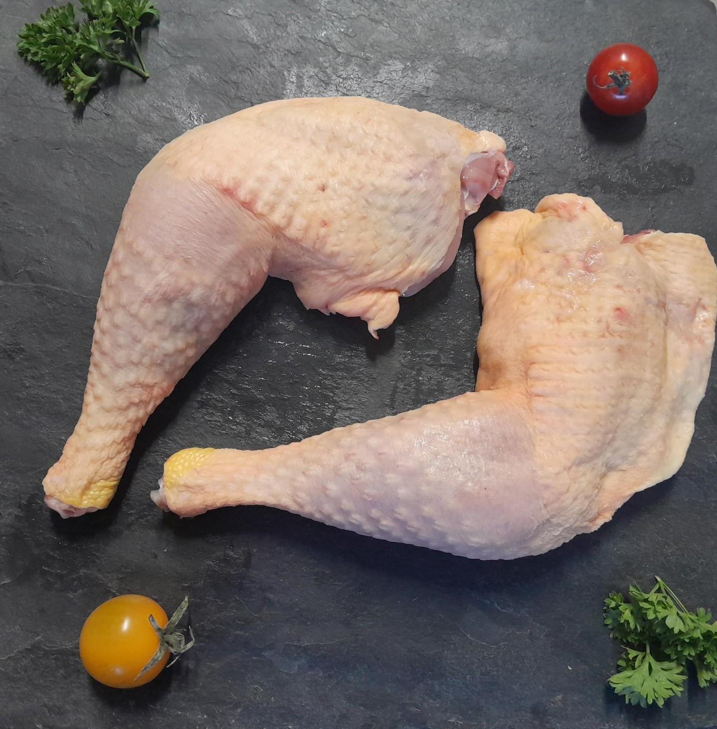 Cuisses de poulet x2 (environs 650 gr)